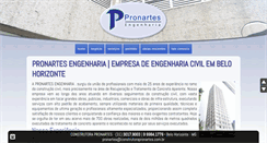 Desktop Screenshot of construtorapronartes.com.br